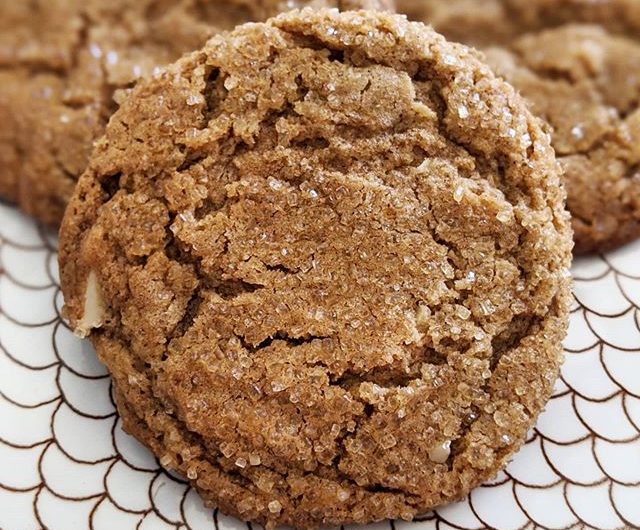 Almond Butter Miso Cookies